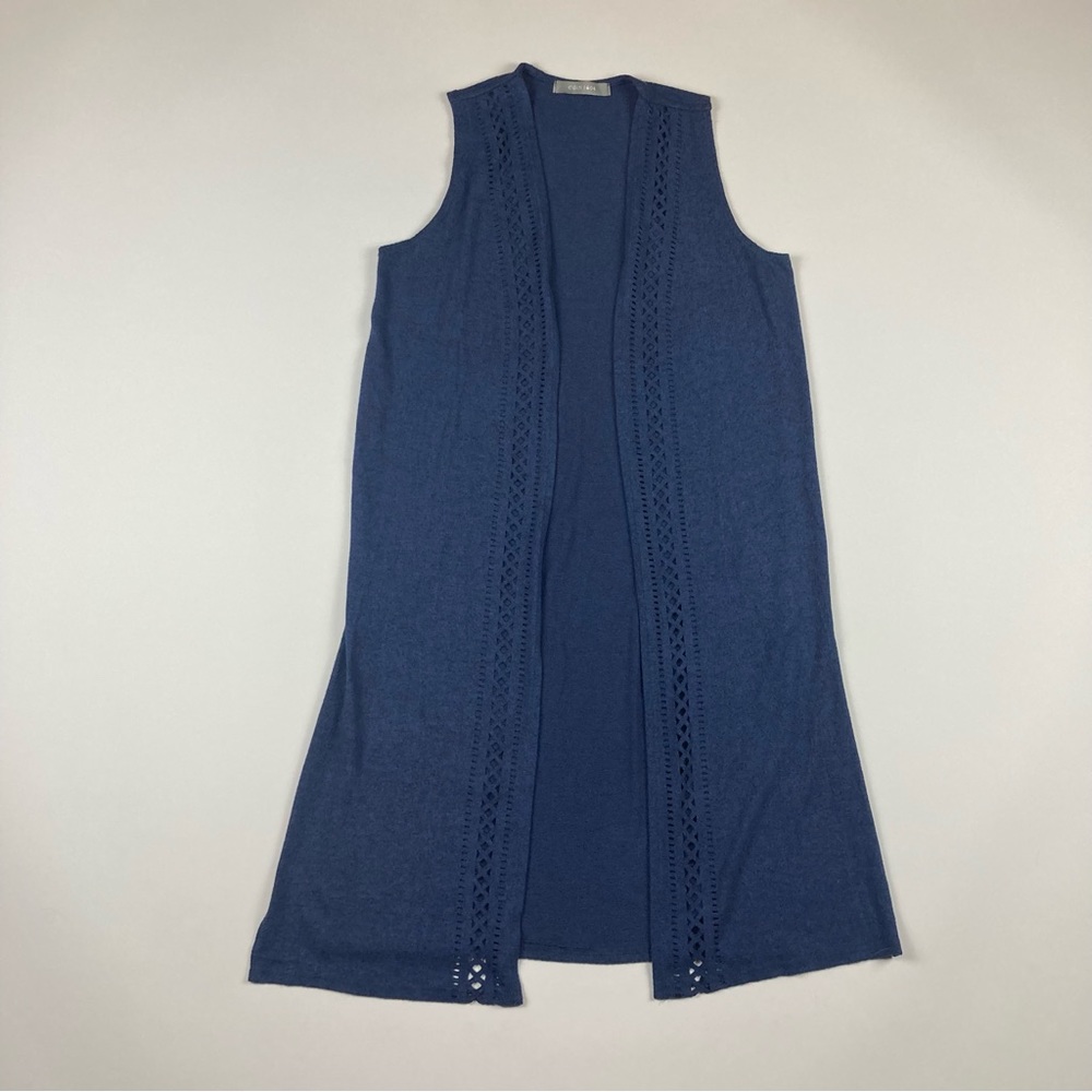 COIN 1804 Sleeveless Duster, Size Medium